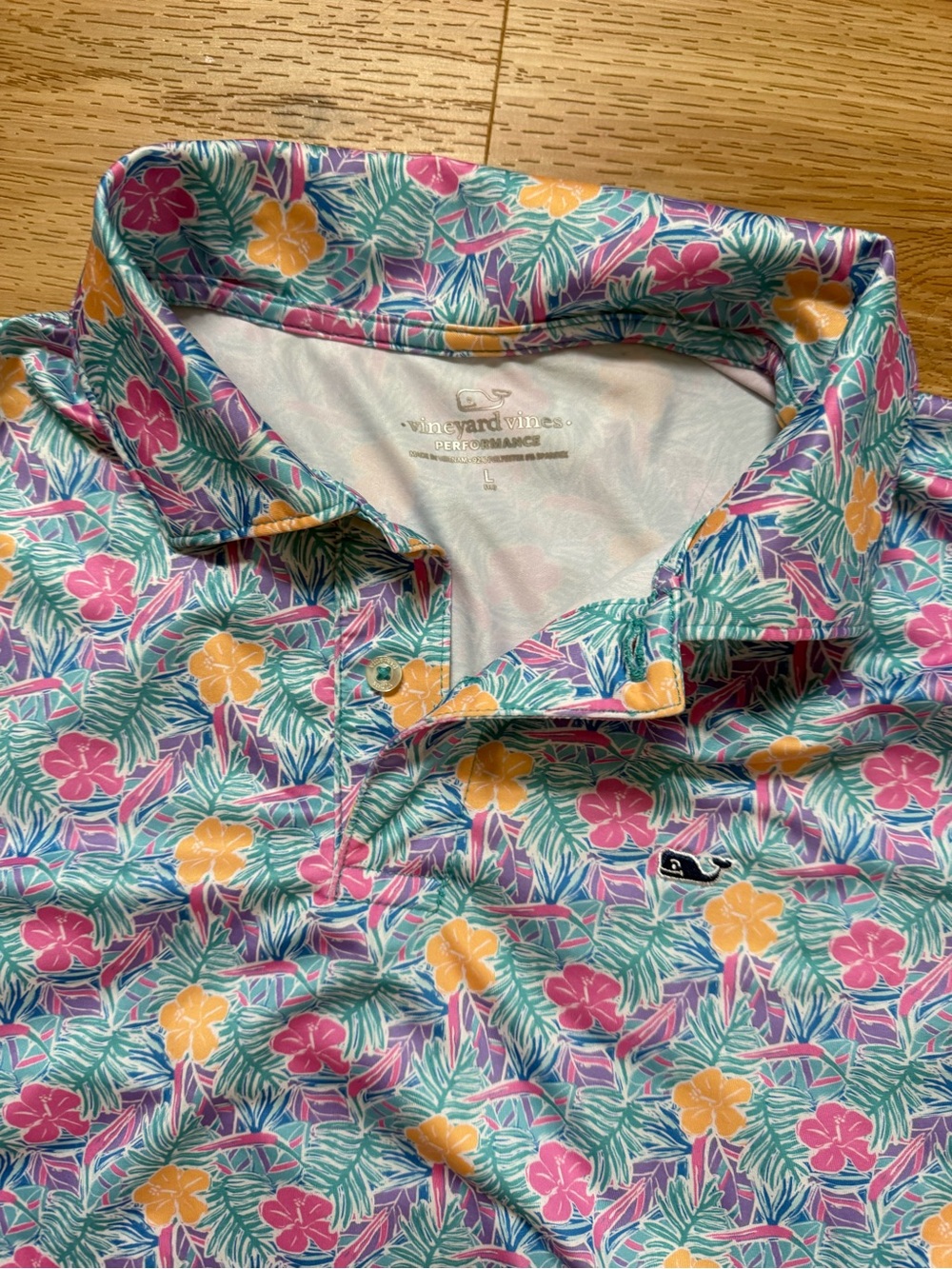 Instead Vines Boys performance Polo Shirt size L - Picture 3 of 7